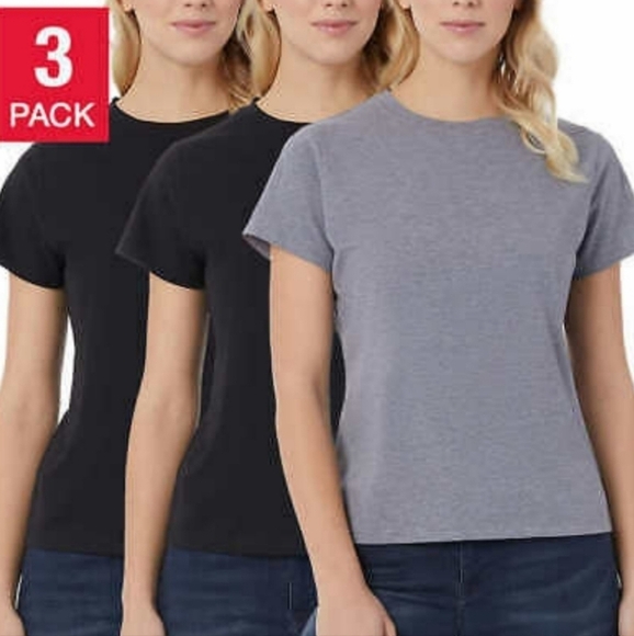 32 Degrees Relaxed Fit 3 pack cotton t-shirts XL - Picture 1 of 11